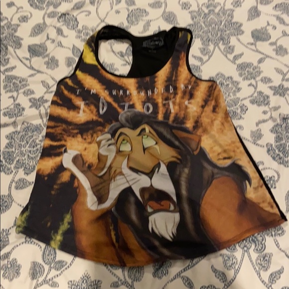 Disney Scar tank top